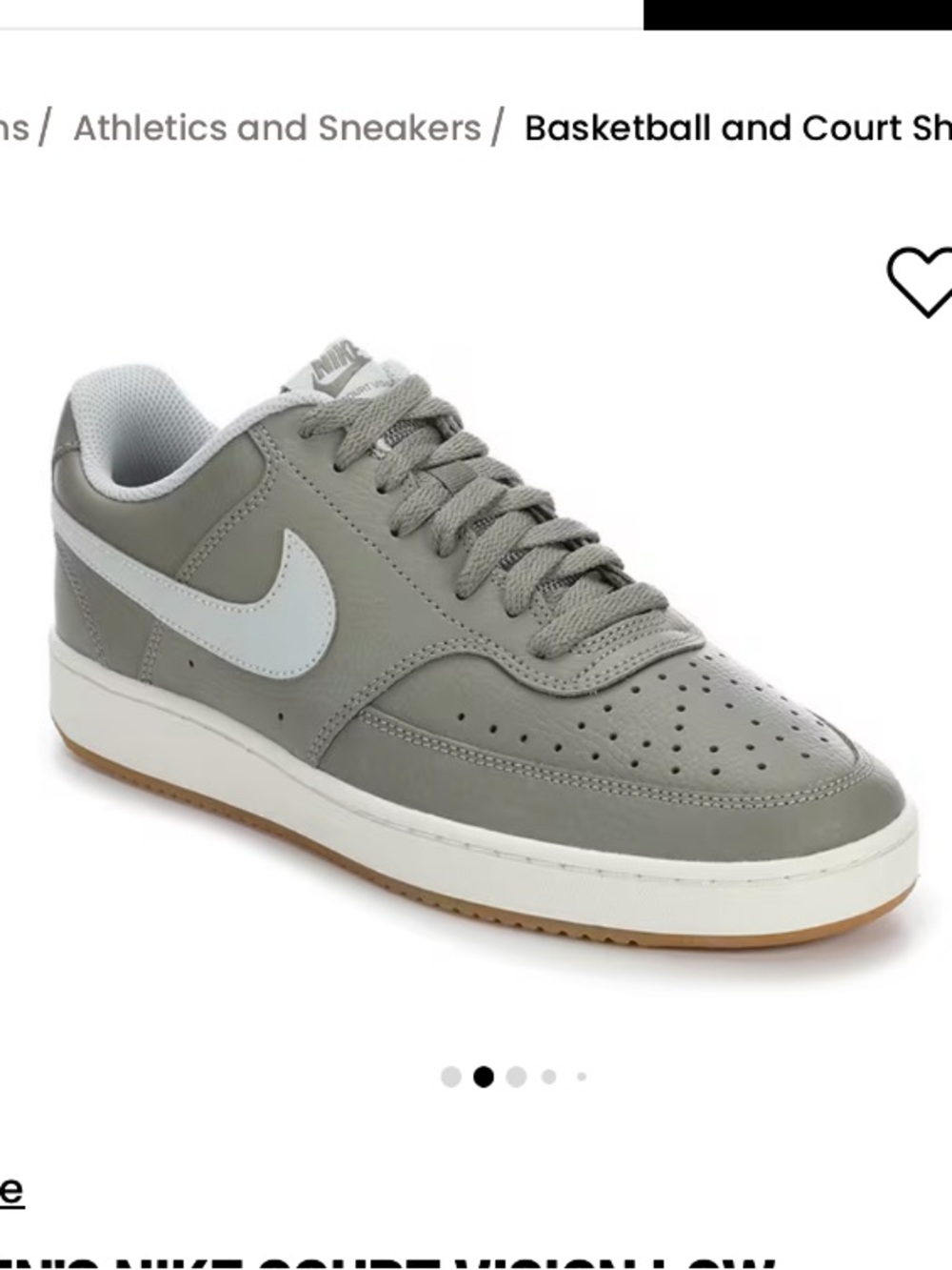 NWT Nike Court Vision Lo Sneakers Mens 10.5